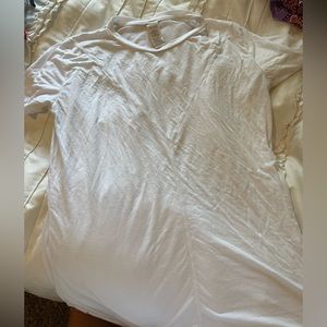 Joy Lab White Tshirt Mesh back opening